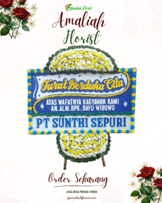 Papan Bunga Duka di Buntu Datu
